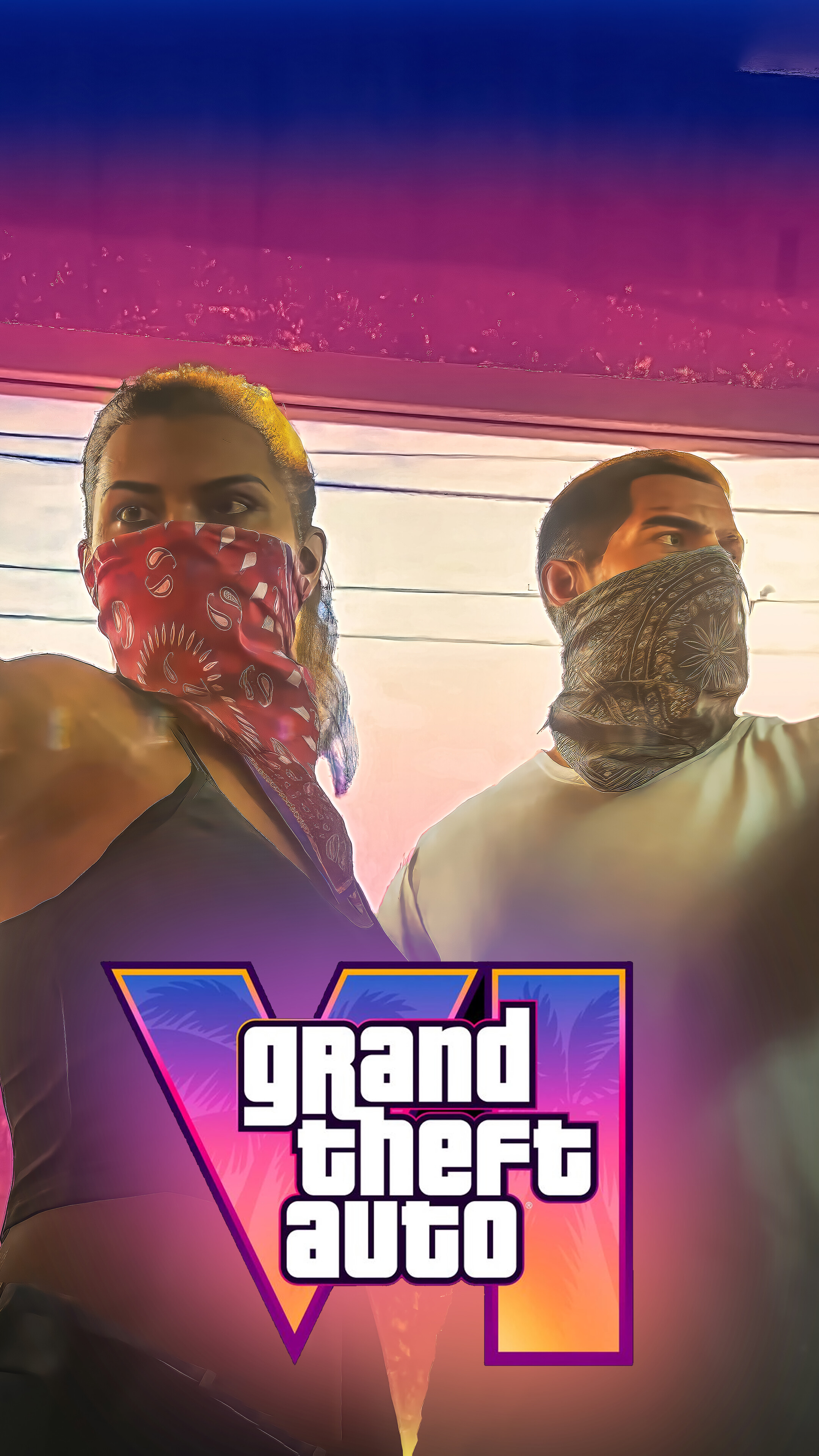 GTA 6 Jason Lucia 4K Wallpaper iPhone