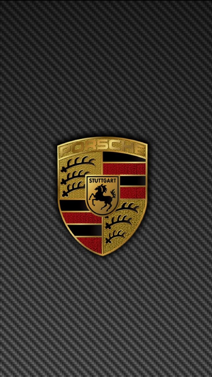Porsche logo, Porsche iphone wallpaper