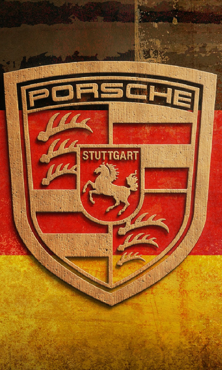 Phone Wallpaper Porsche Logo