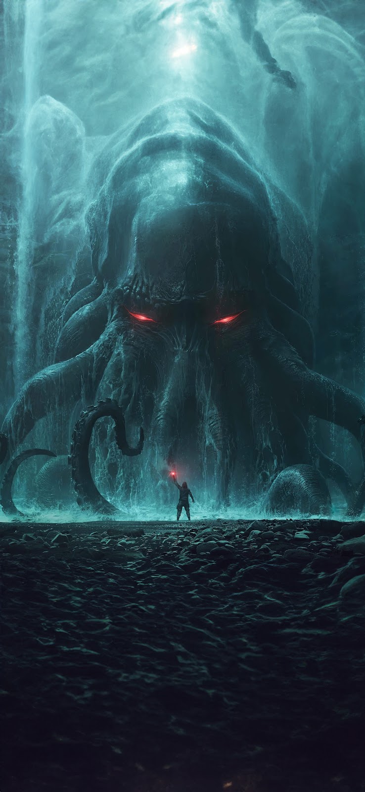 Underwater Horror Wallpaper