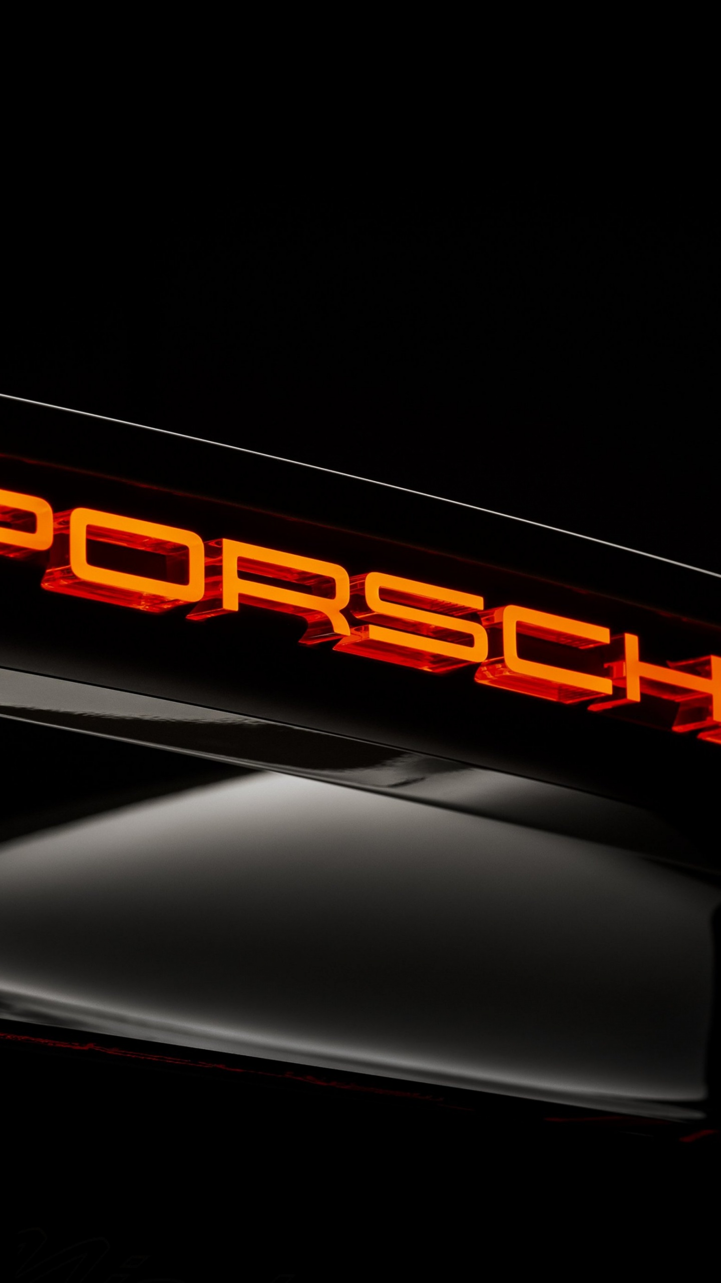 Porsche Mission X Wallpaper 4K, Rear