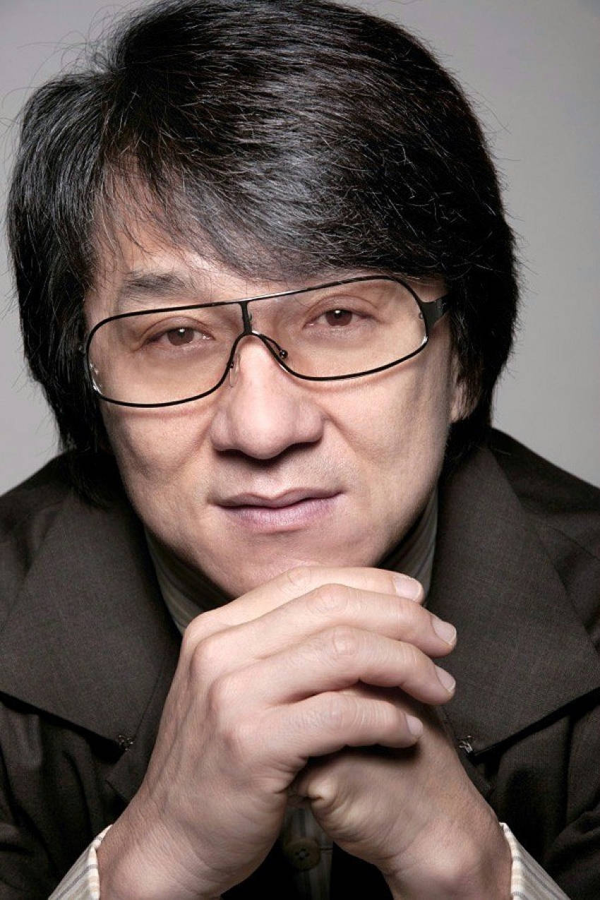 Jackie Chan Side Part Hairstyle