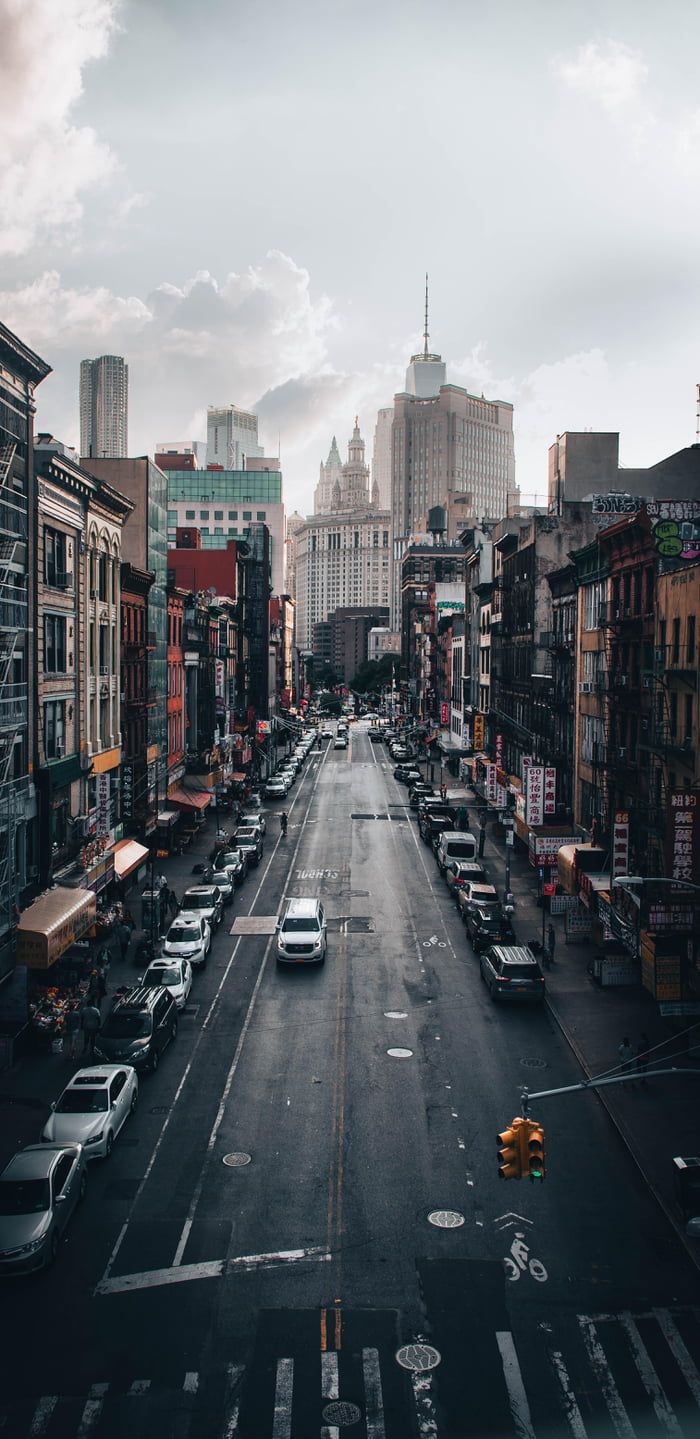 Chinatown, Manhattan, NYC. Cityscape wallpaper, City life photography, Phone wallpaper