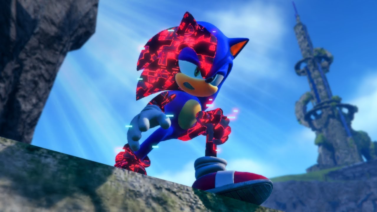 Playable Corrupted Sonic in Sonic