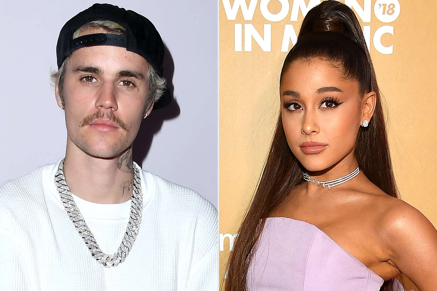 Justin Bieber, Ariana Grande Debut