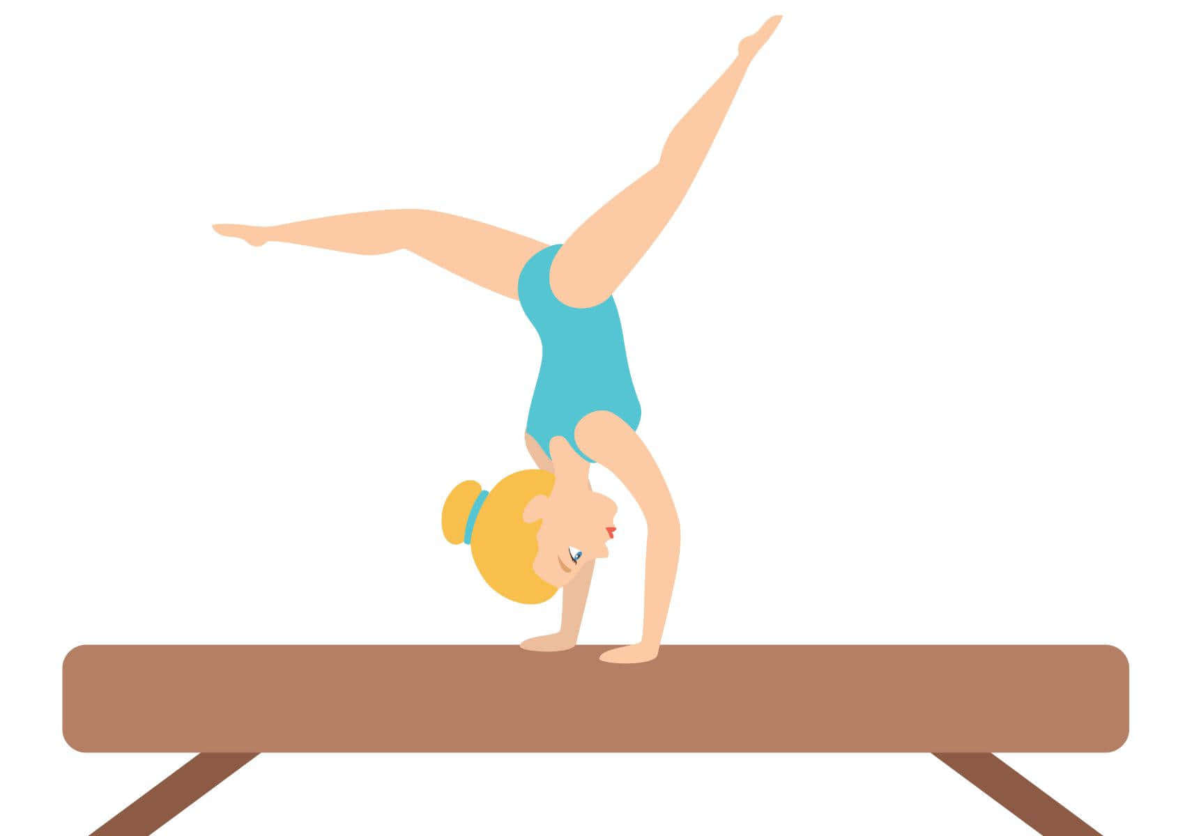 Cute Gymnastics Wallpaper