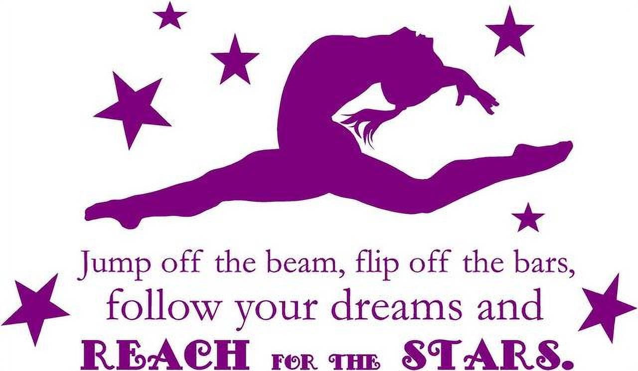 Gymnast Wall Decal