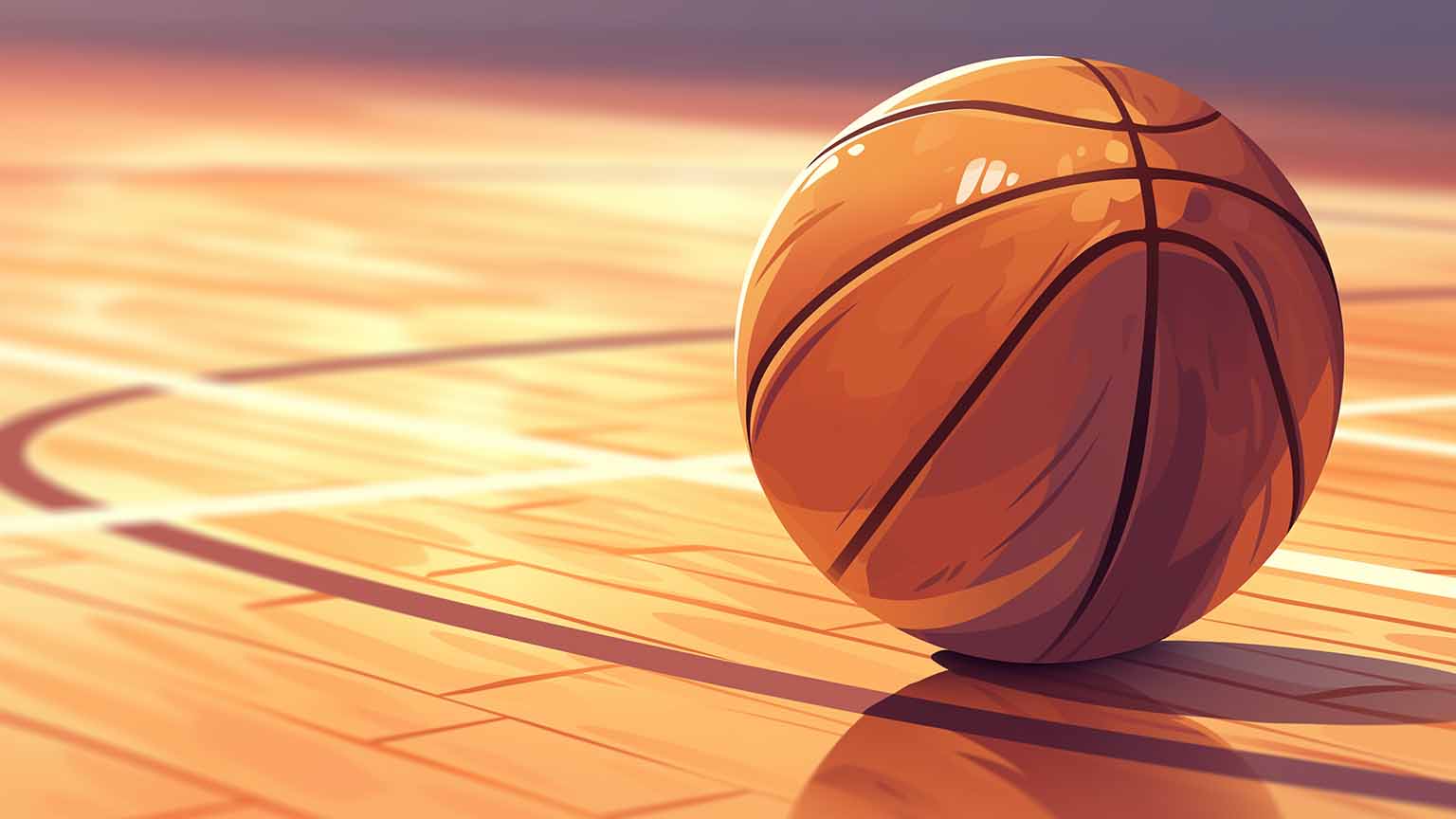 Basketball Court Lines Desktop