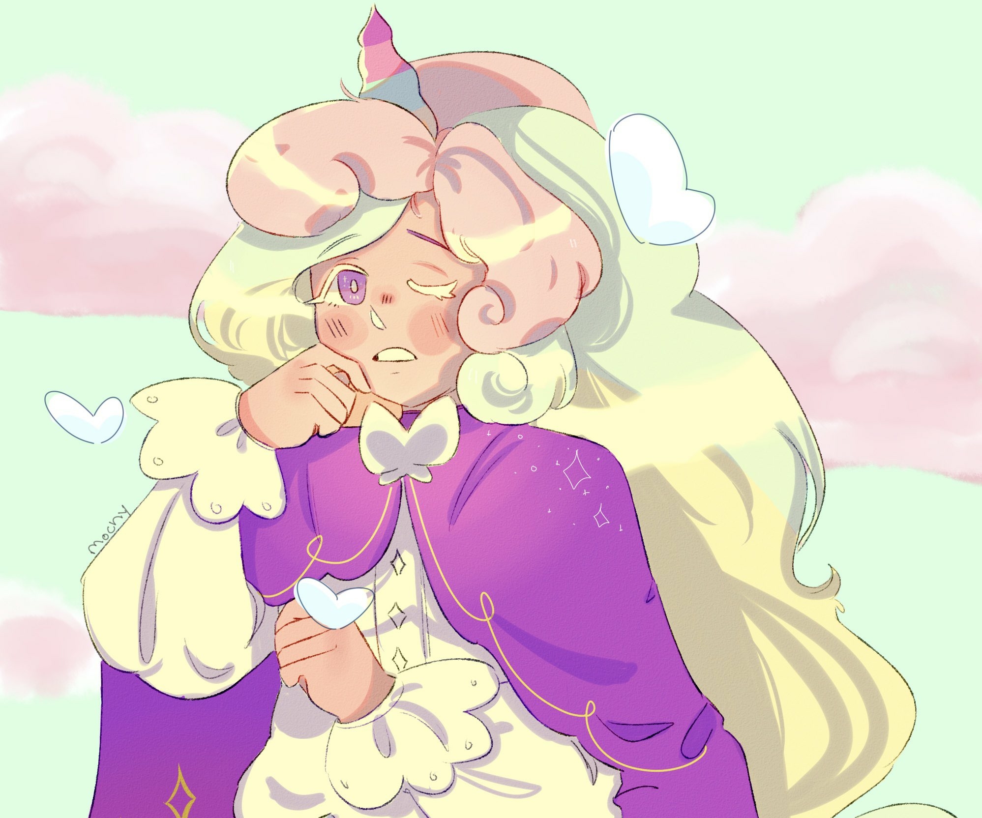 Download Cream Unicorn Cookie Cookie