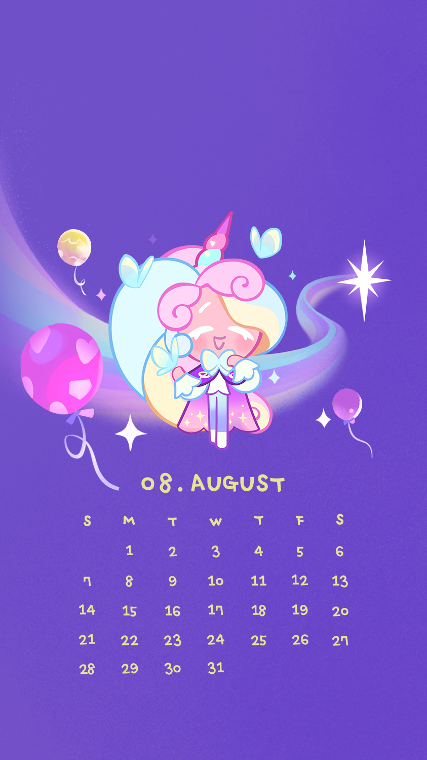 Cream Unicorn Cookie, Wallpaper