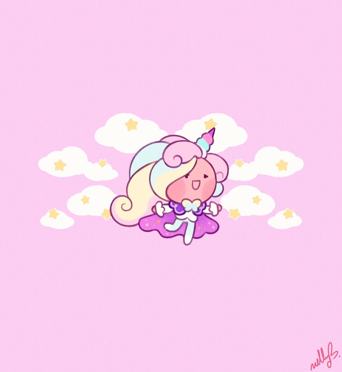 Cream Unicorn Cookie #cookierun