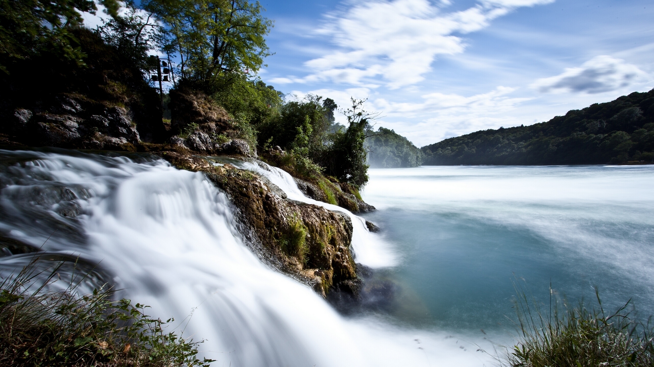 Wallpaper river, Switzerland, Rhine