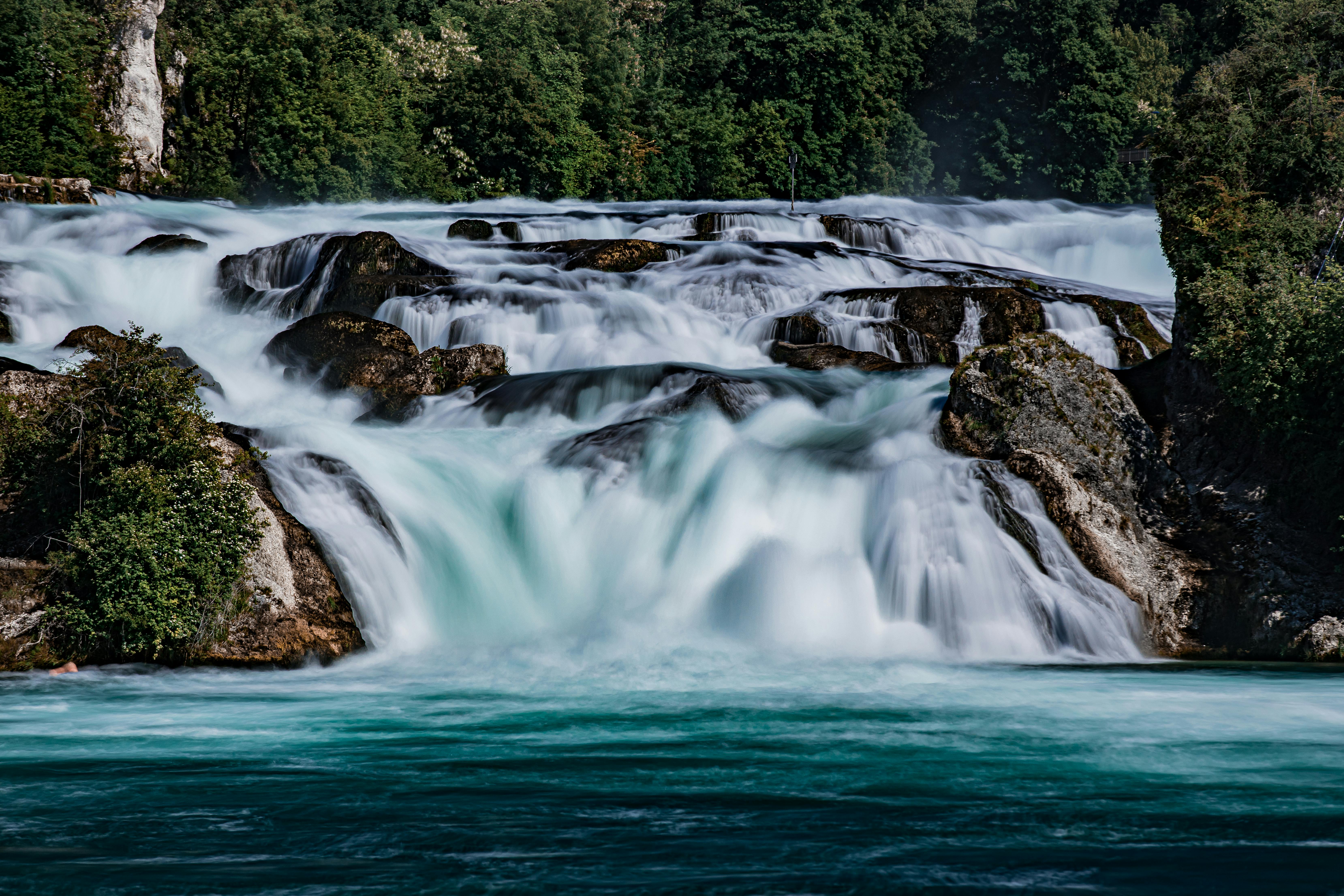 Waterfall and a River · Free