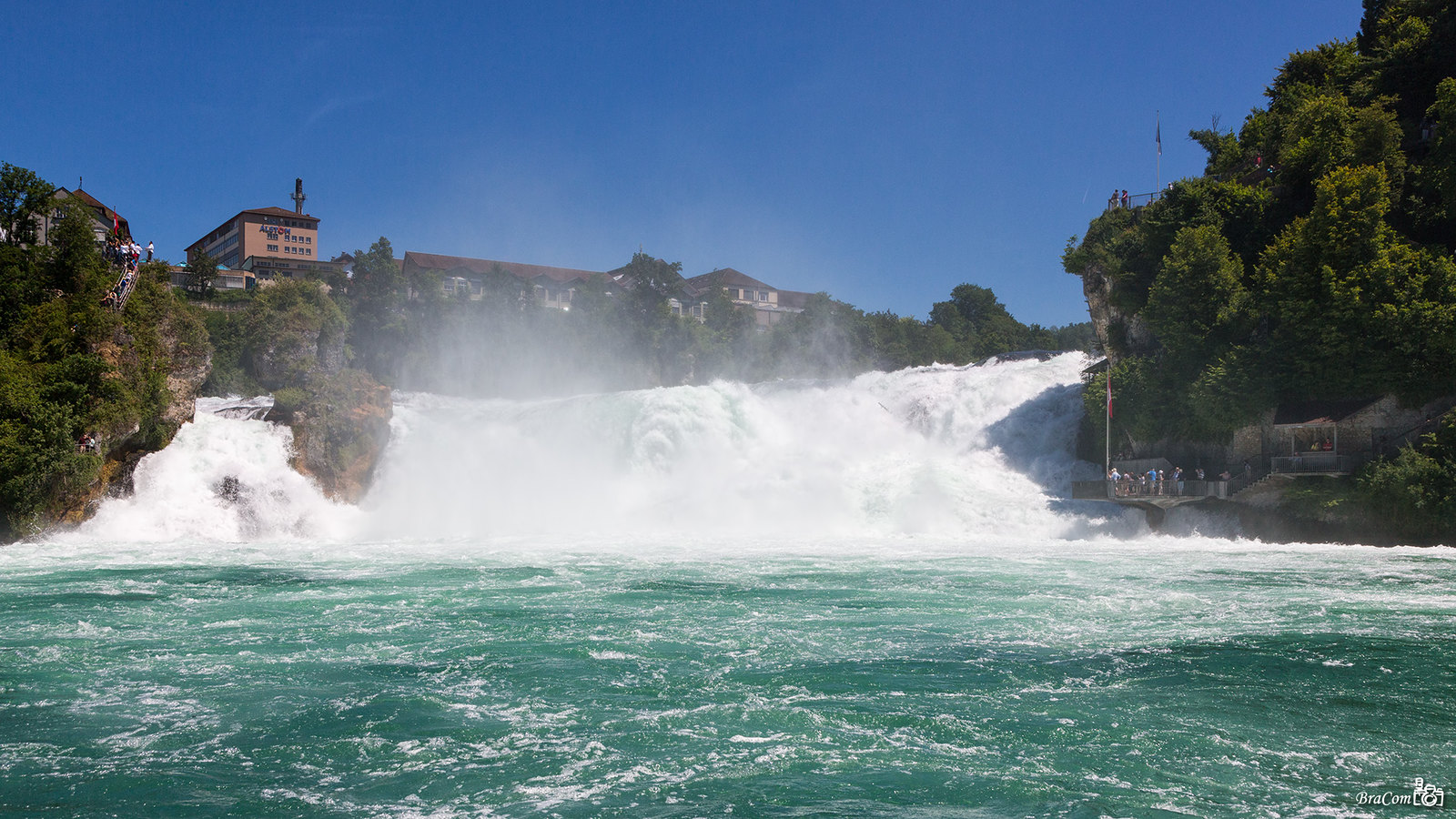 Rhine Falls, Schaffhausen. The Rhine