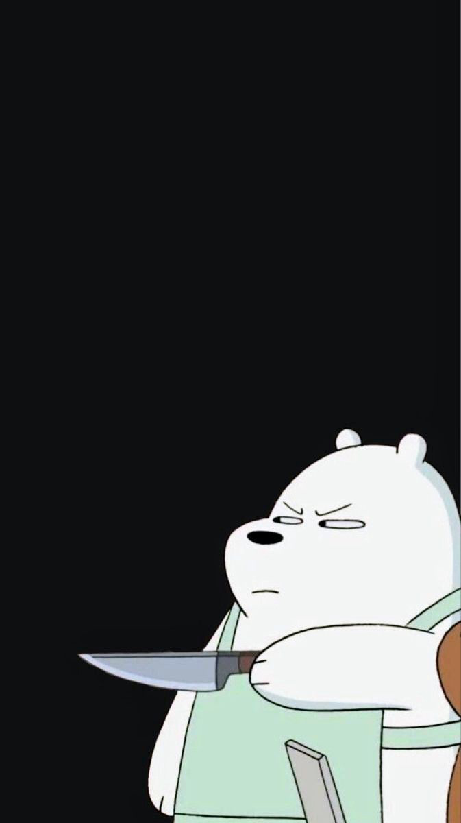 Y2k Cute Poler Bear iPhone 4K Wallpaper