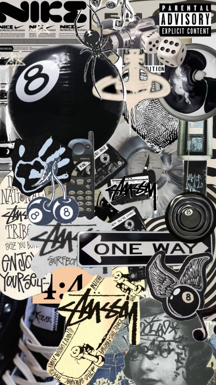 Stylish Stussy Wallpaper for Your iPhone