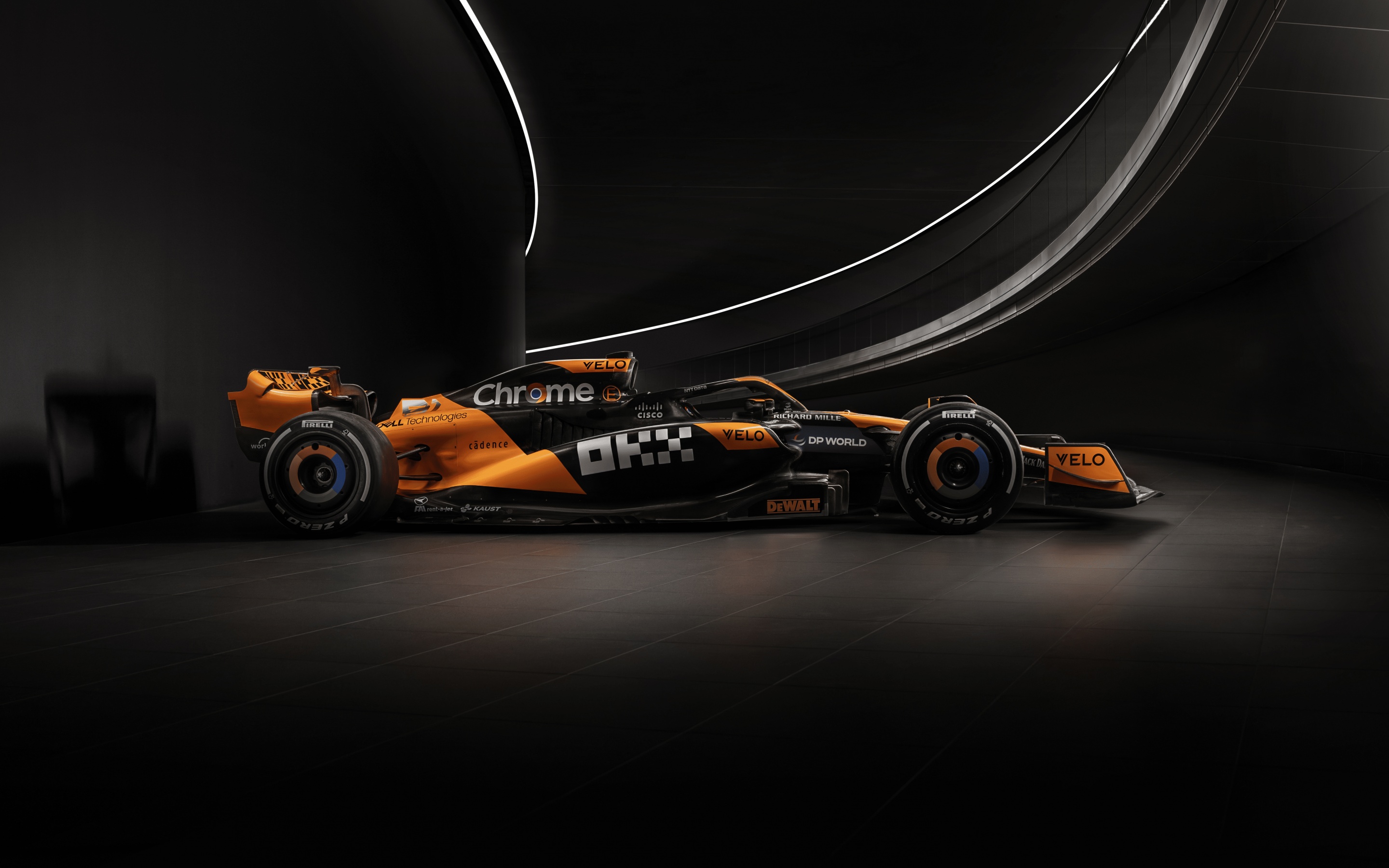 McLaren MCL38 Wallpaper 4K, 2024, F1