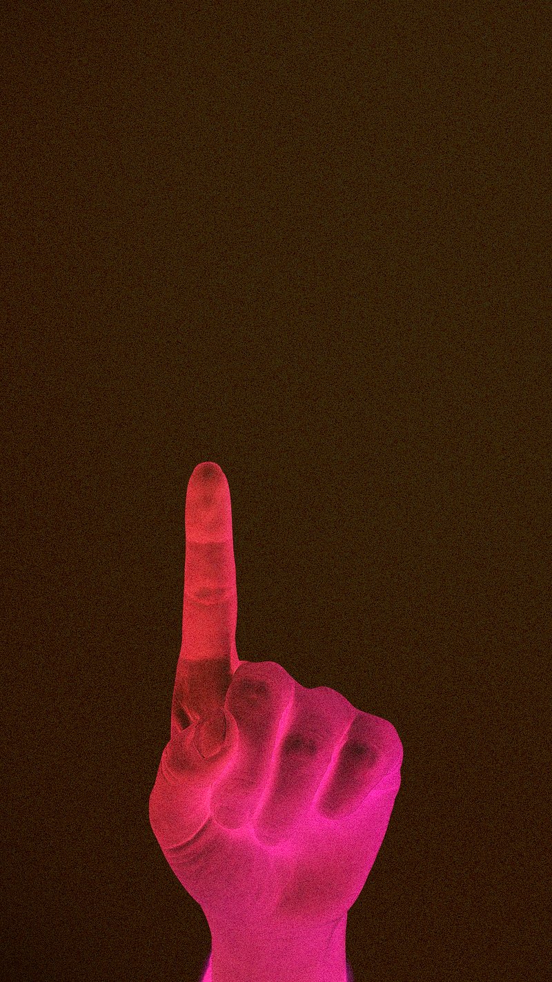 Hand Index Finger Image. Free Photo