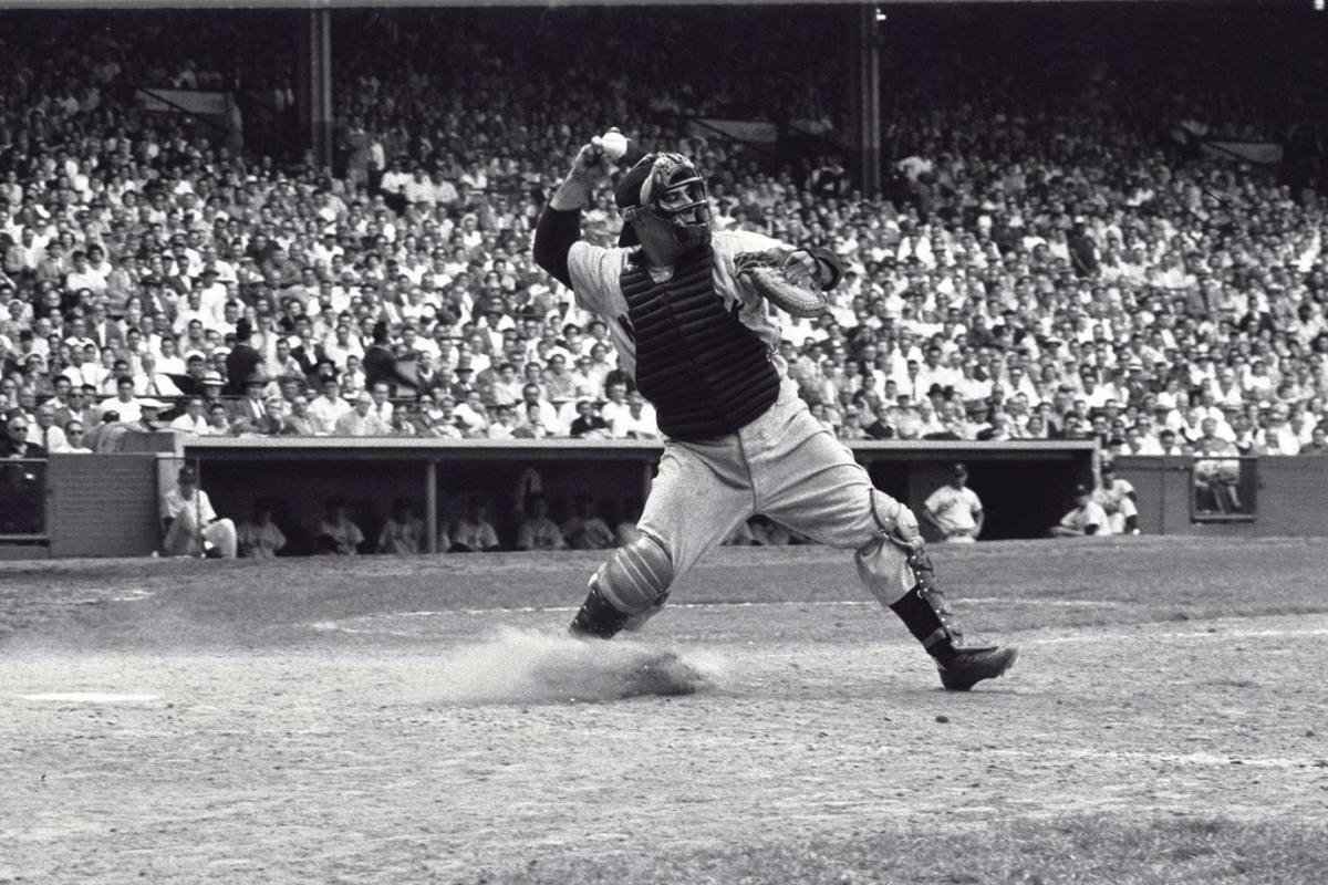 Yogi Berra Rare SI Photo