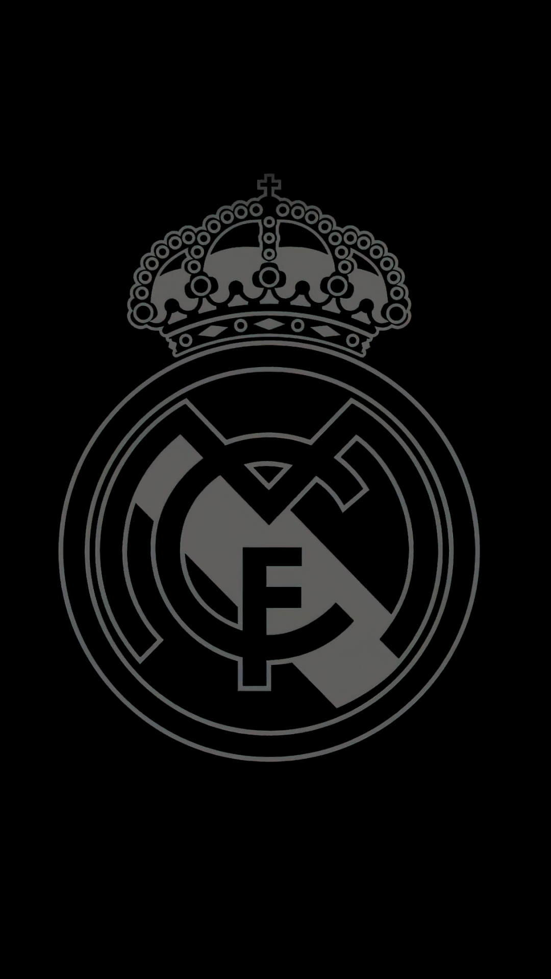 Real Madrid CF Wallpaper 4K, Minimalist