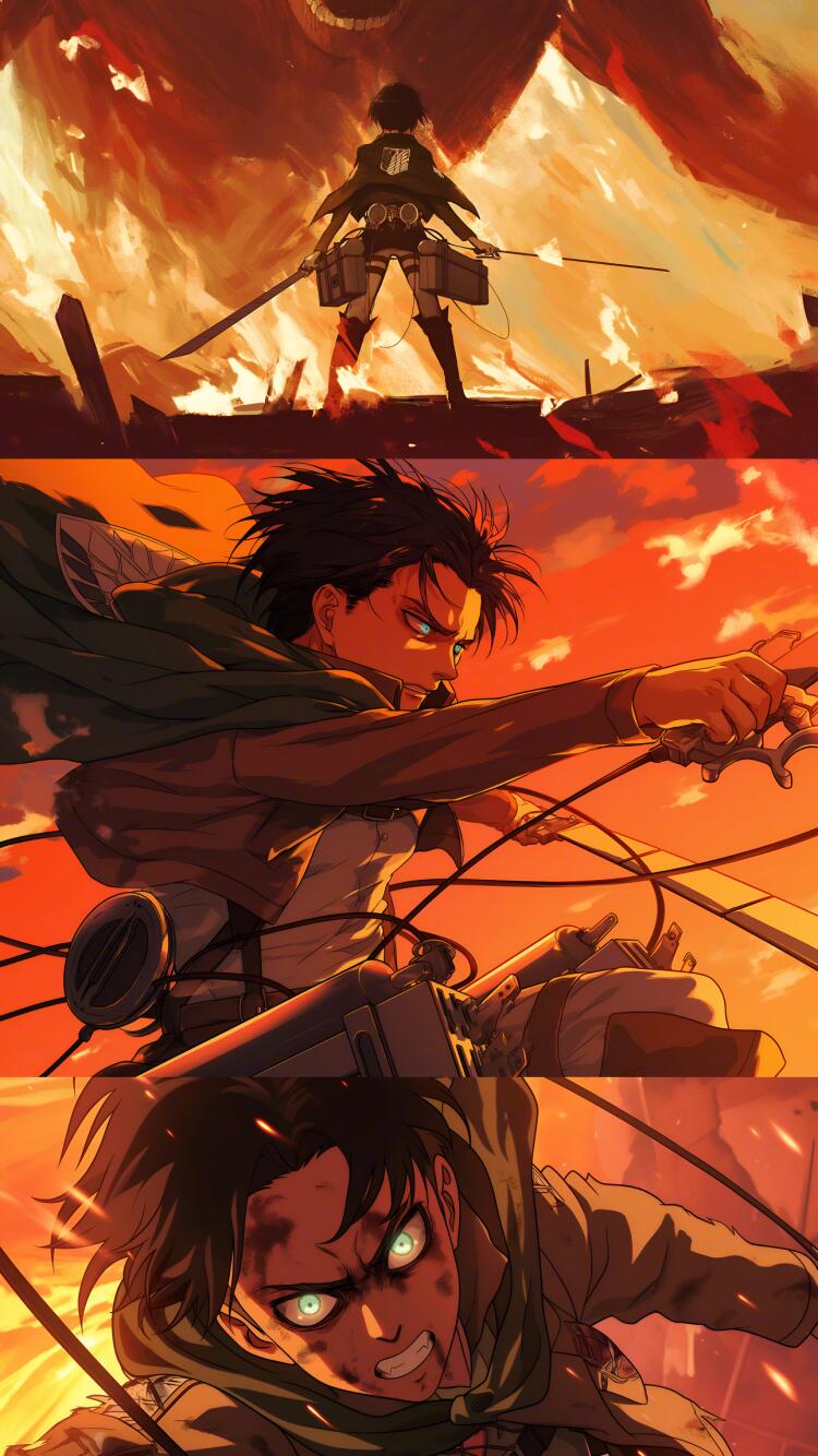Attack on Titan HD Wallpaper 4k iPhone