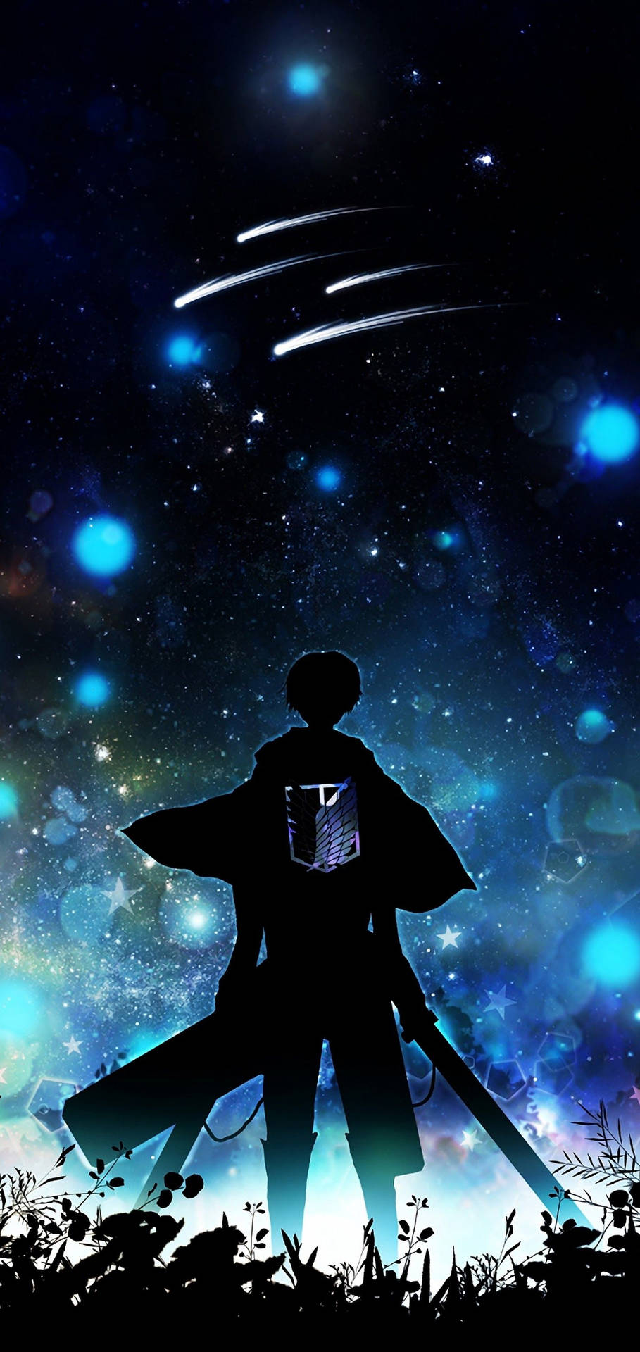 Eren Silhouette Attack On Titan iPhone
