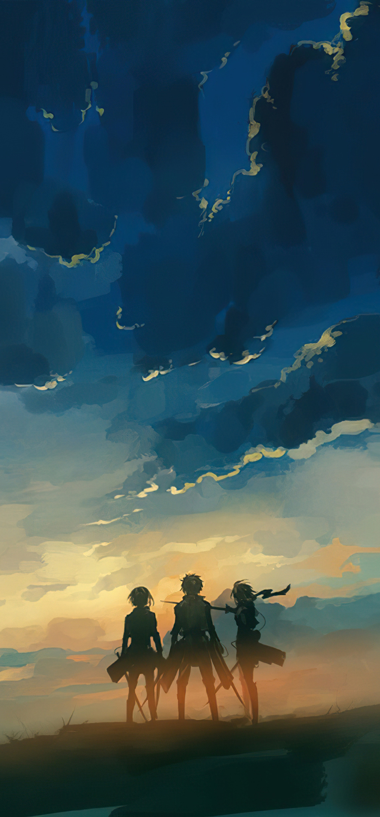 Attack On Titan Beach 4k