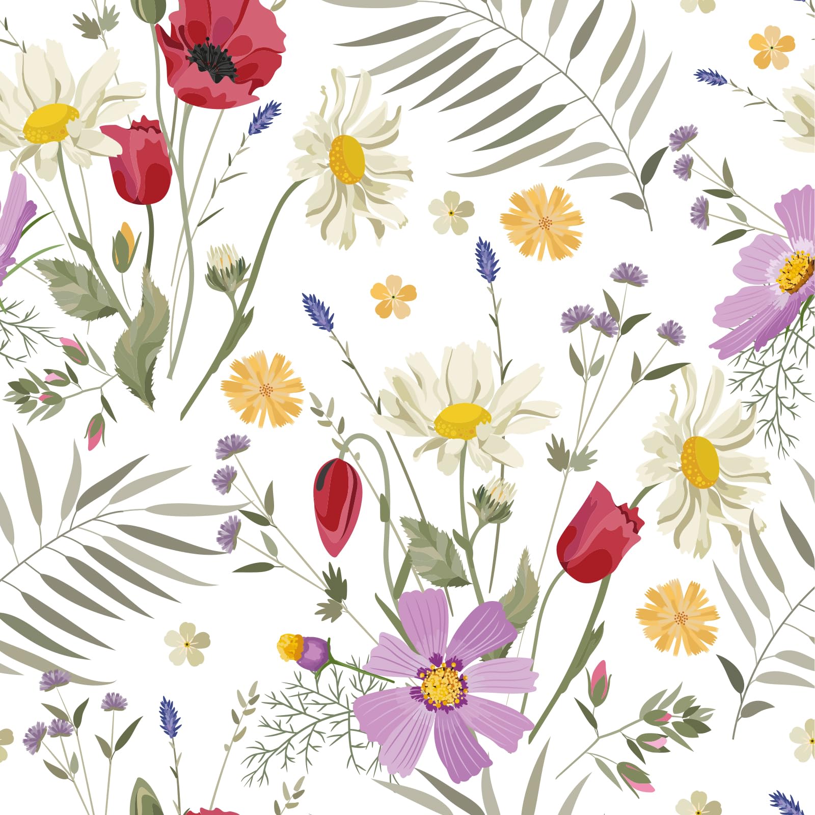 VaryFloral Wildflowers Floral Peel