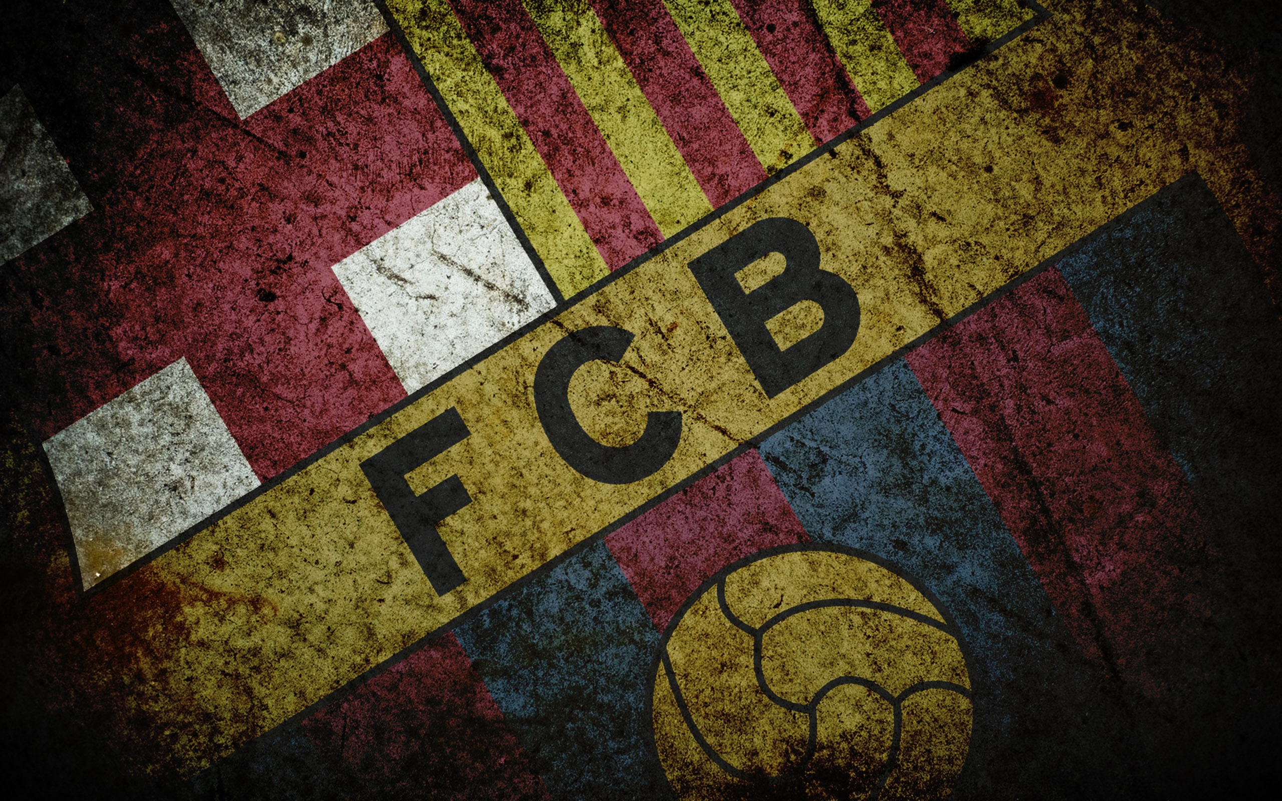 Wallpaper football, logo, grunge, fc