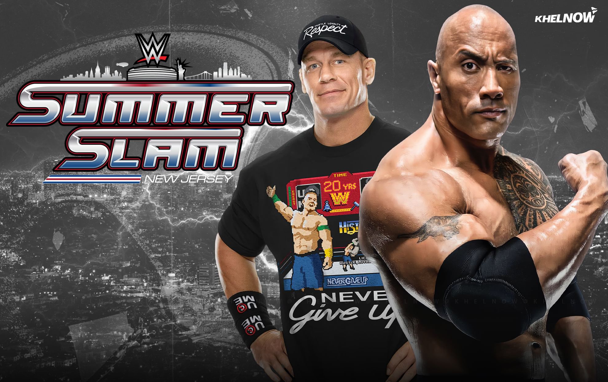 The Rock at WWE SummerSlam 2025