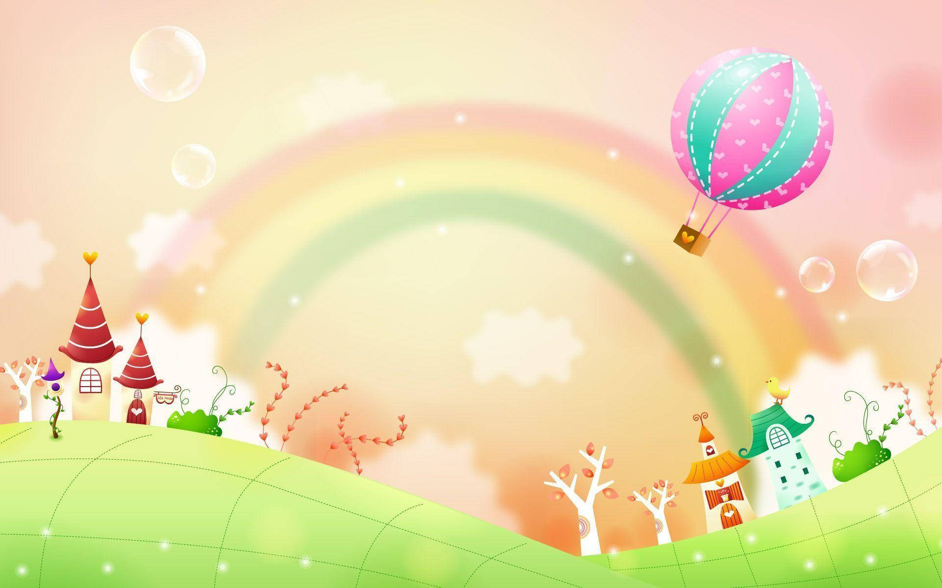 Spring Landscape Cute Desktop Wallpaper
