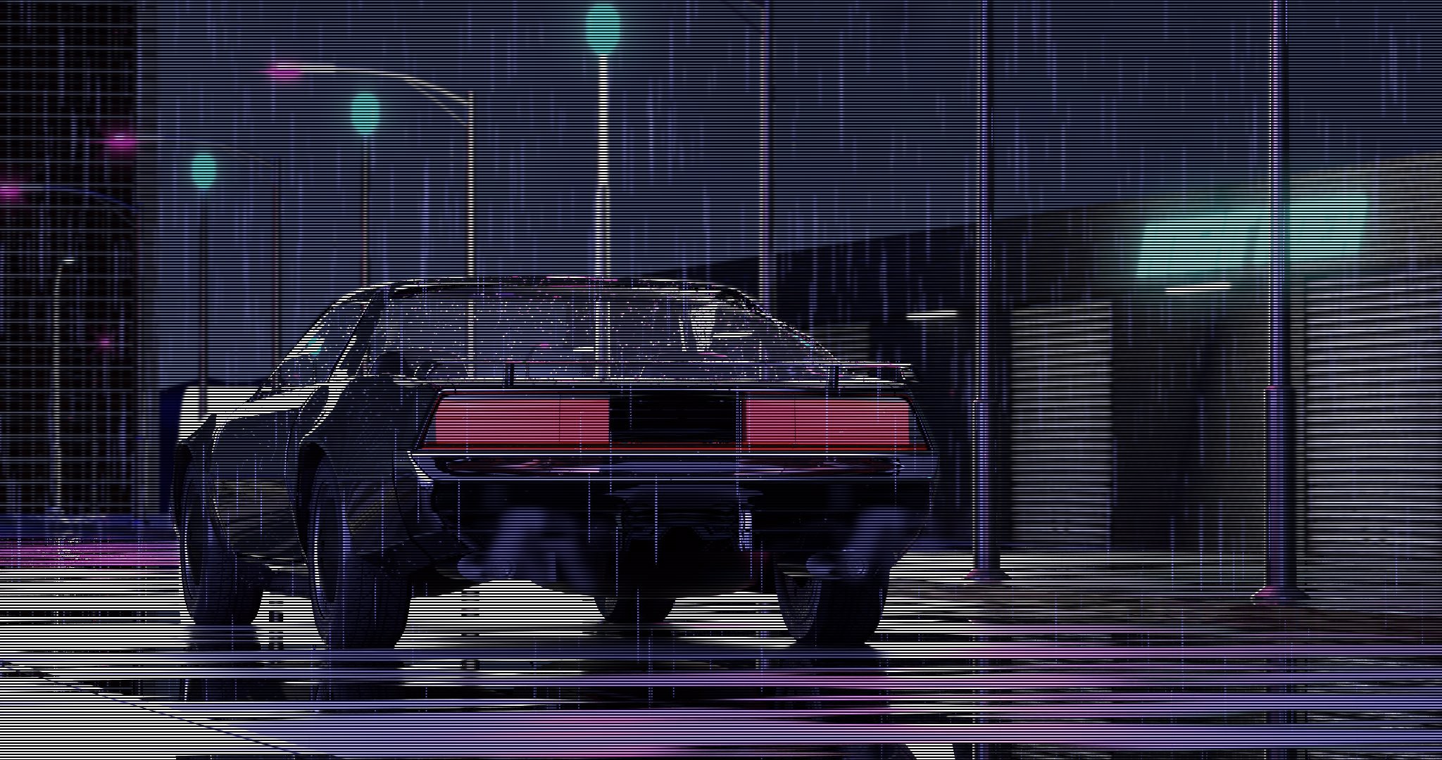 Rain, Background, 80s, Pontiac