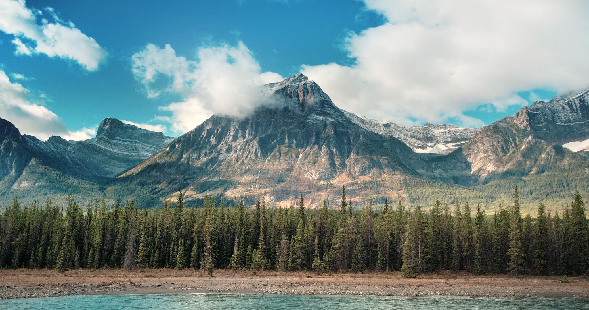 the Canadian Rockies