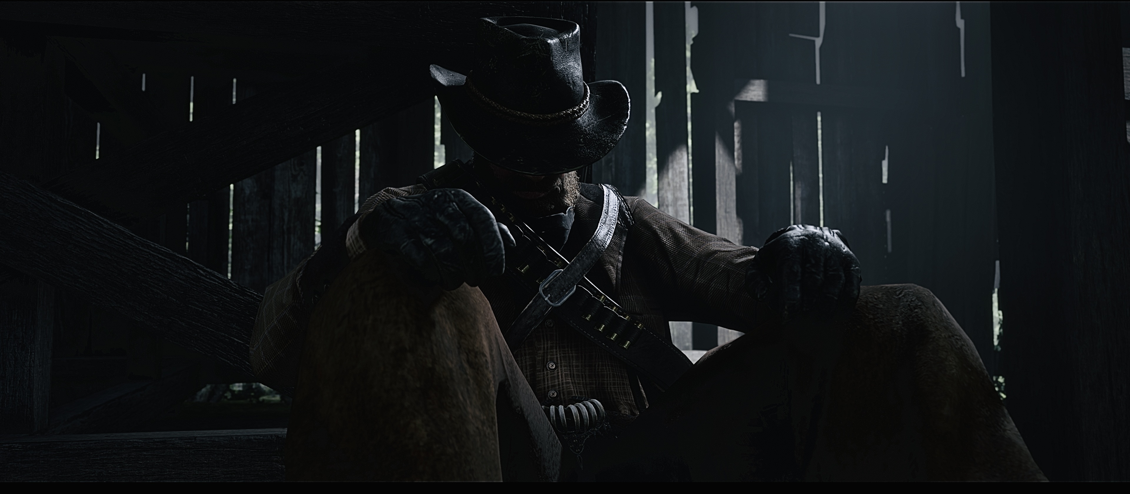 Wallpaper HDR, Game, Sleeping, UHD, Red