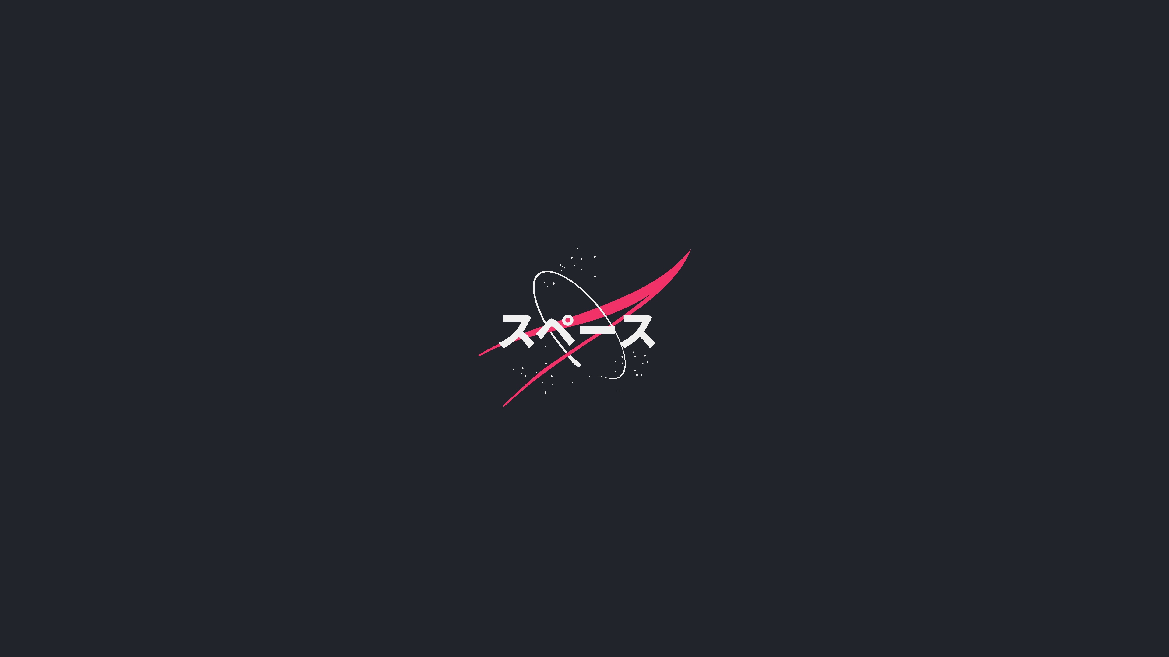 Wallpaper SPACE NASA LOGO JAPANESE