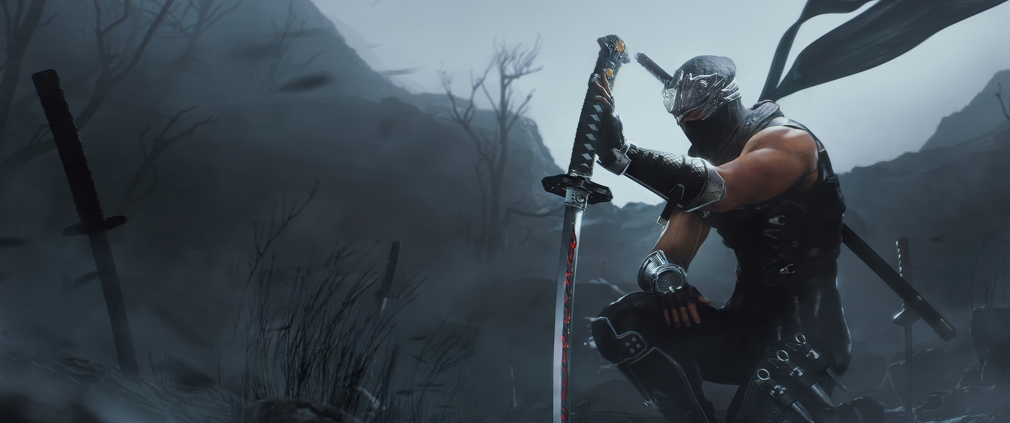 Ryu Hayabusa Wallpaper 4K, Ninja Gaiden 2 Black, 2025 Games