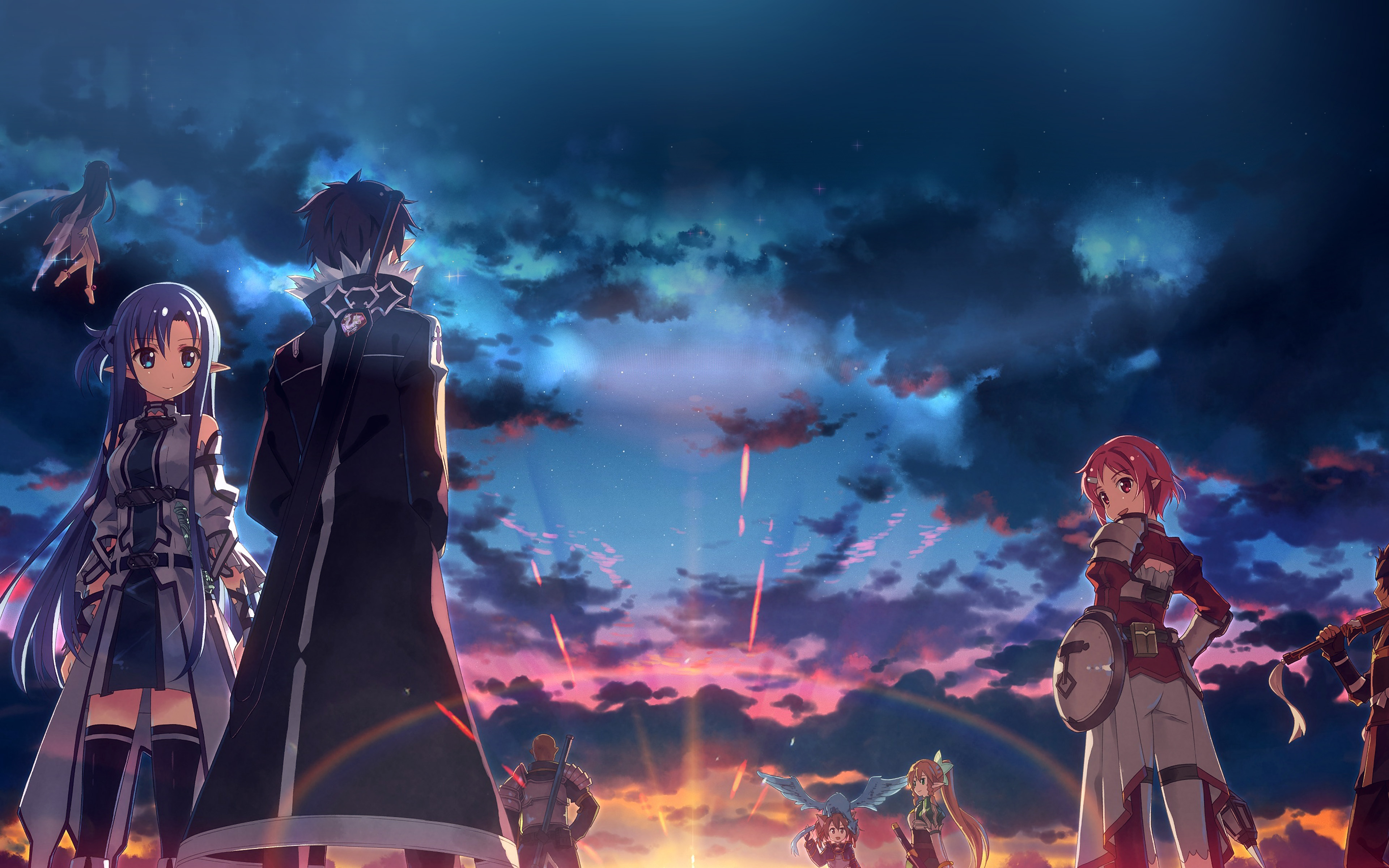 Anime Art Sunset Drawing