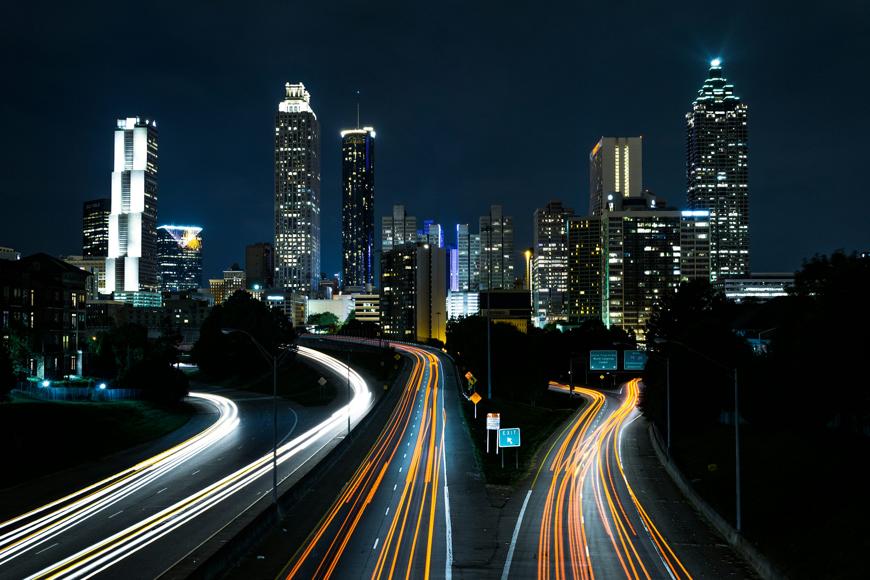 45,Atlanta Skyline Picture