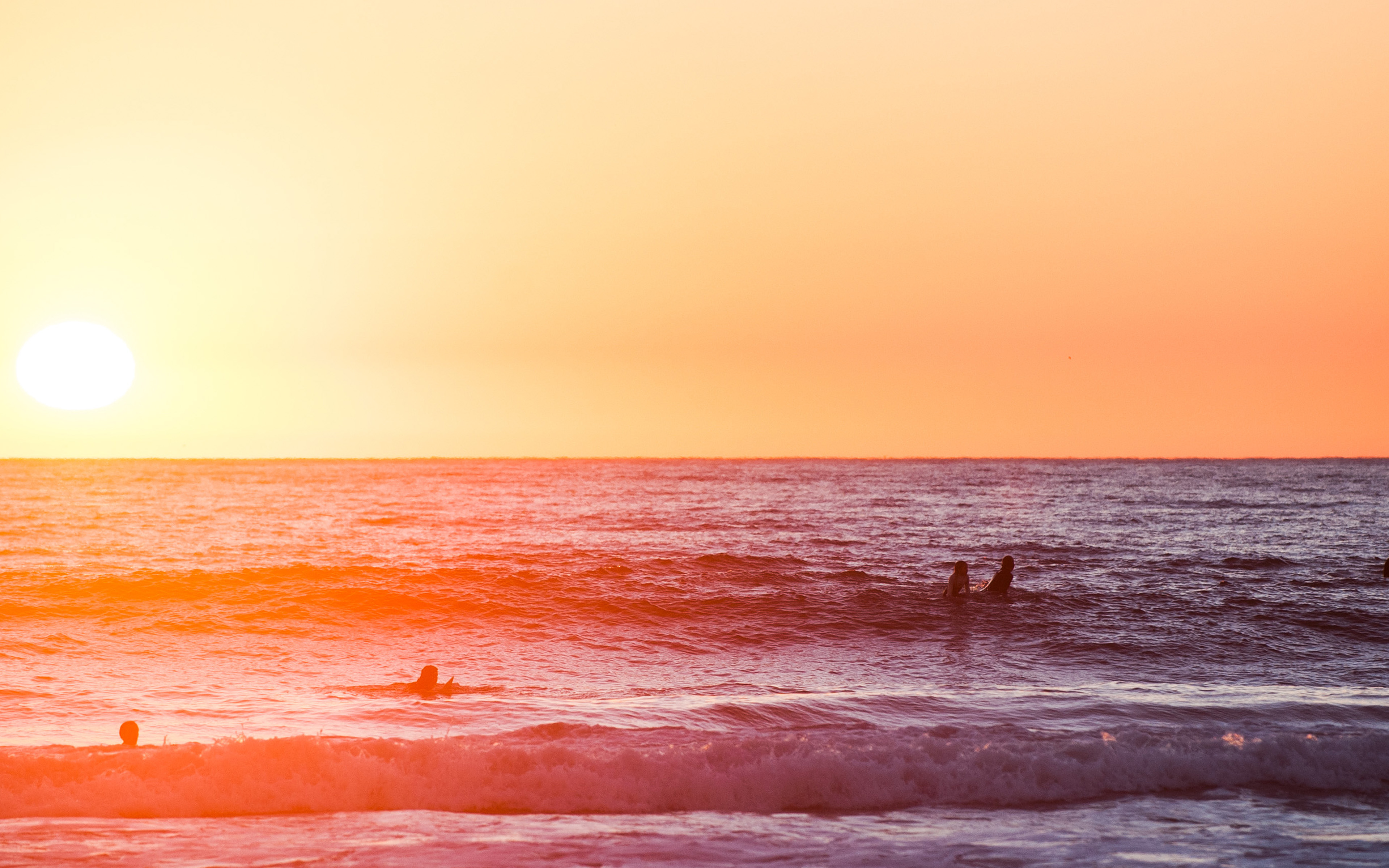 Sea California Beach Sunset Nature