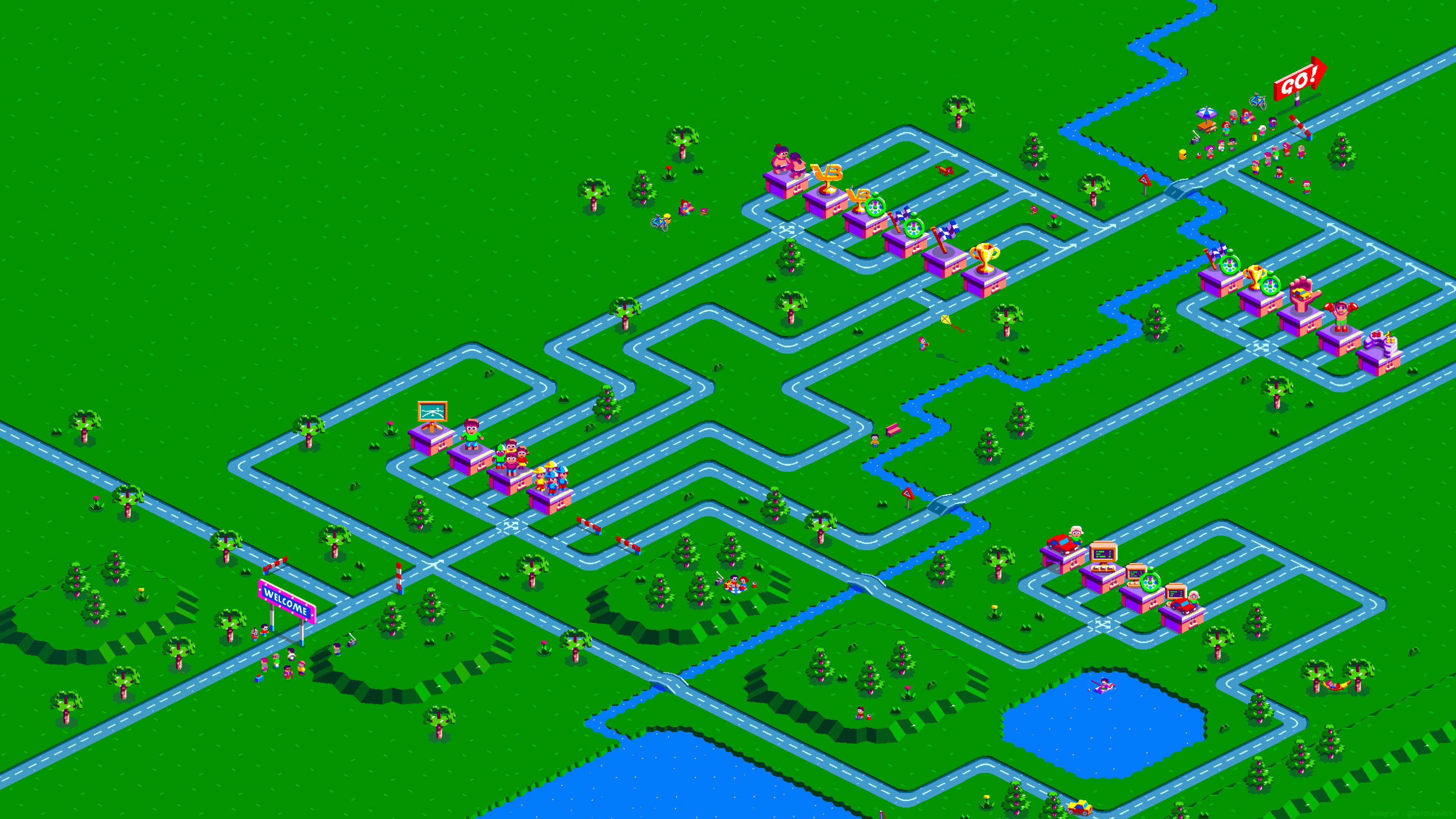 game history as a 4K wallpaper