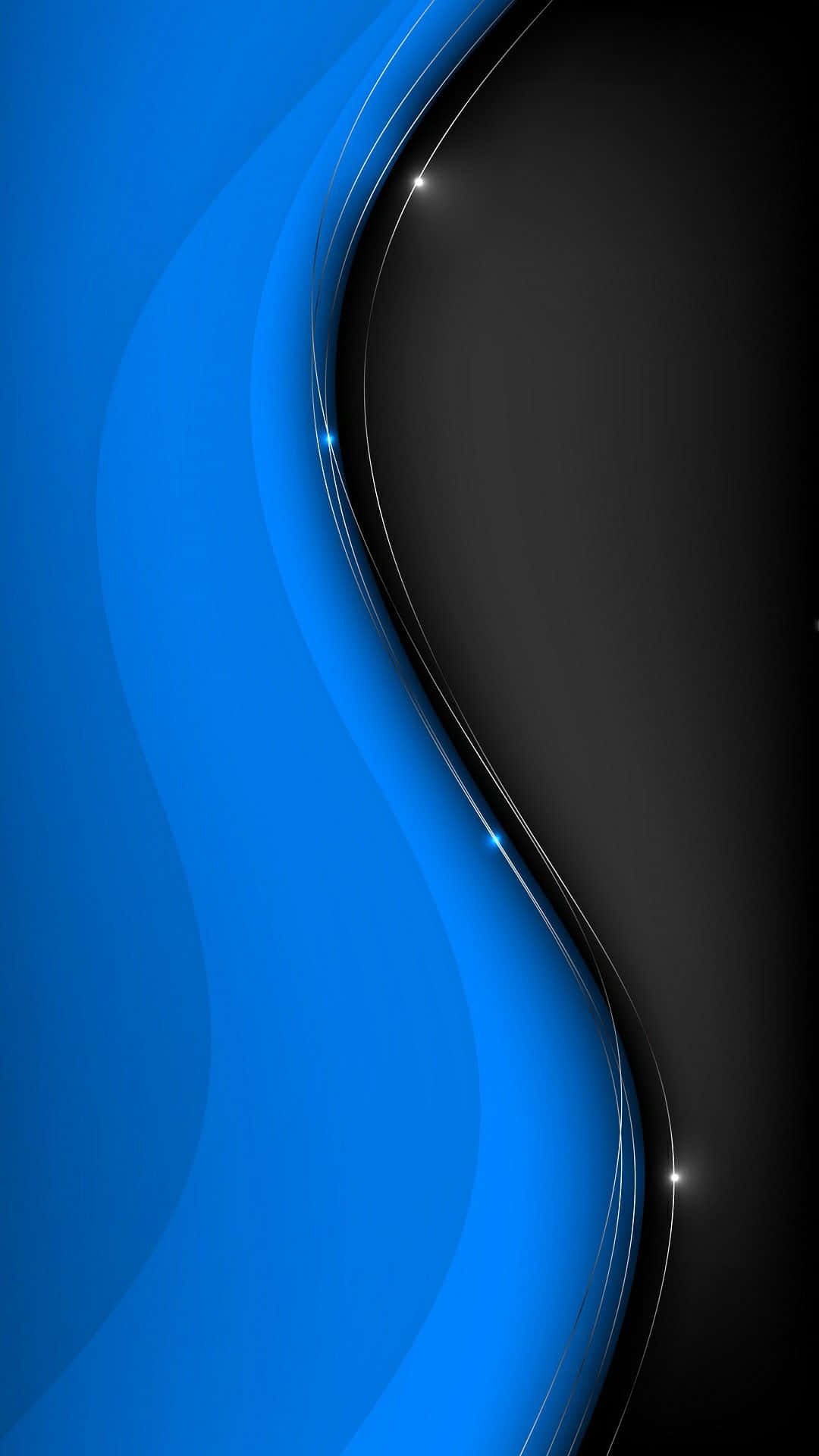 Black And Blue iPhone Wallpaper
