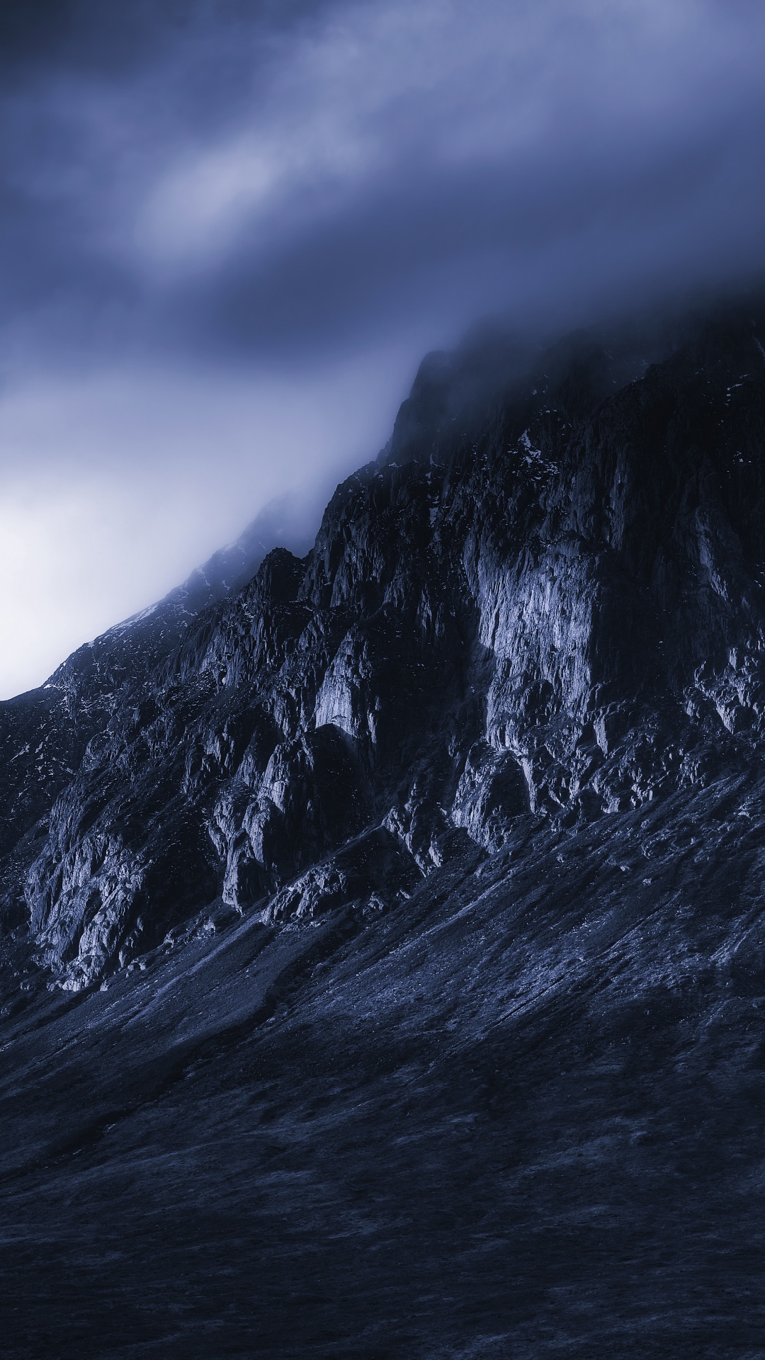 The Dark Mountain 4K UHD Wallpaper
