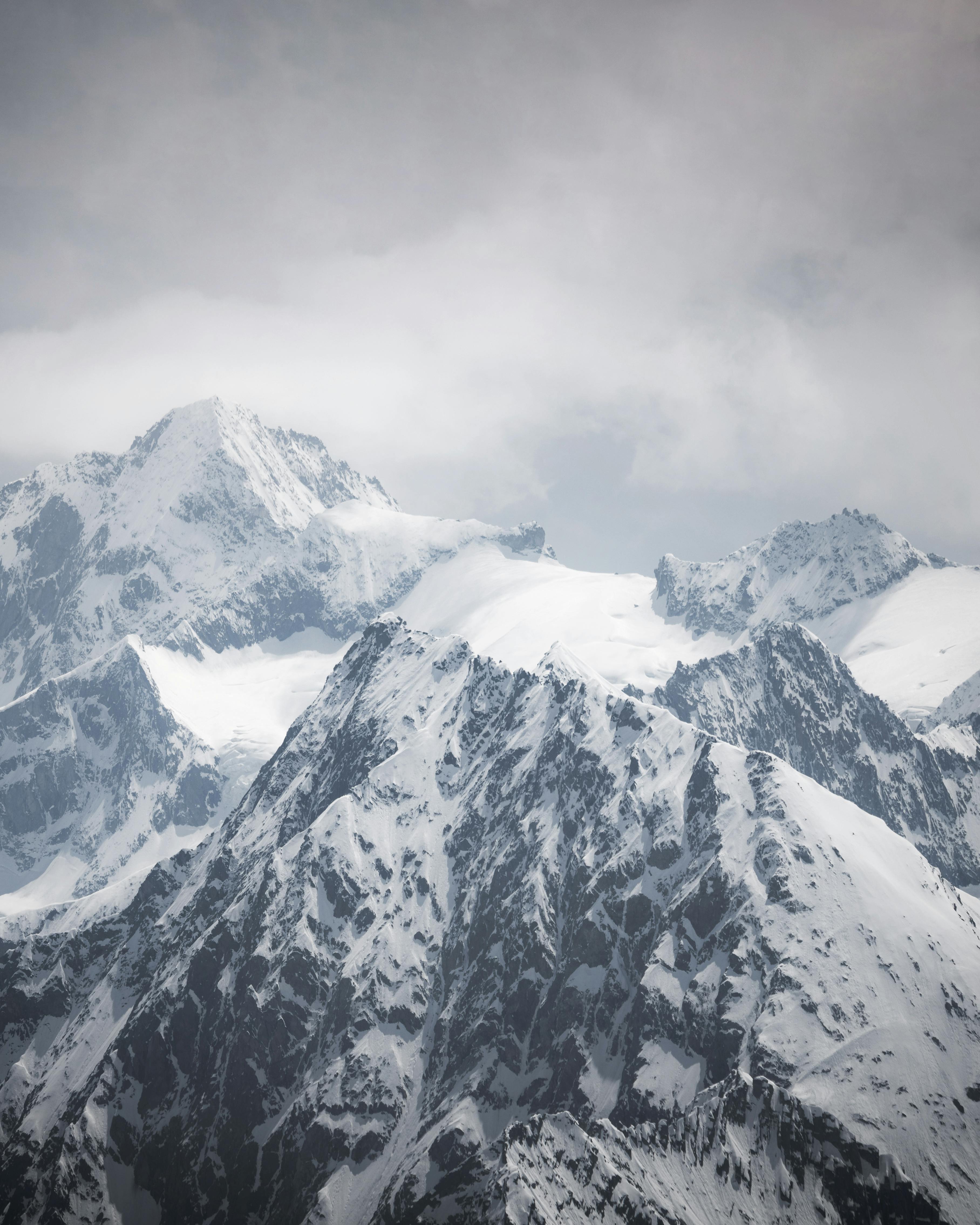 Landscape Photography of Snowy Mountain