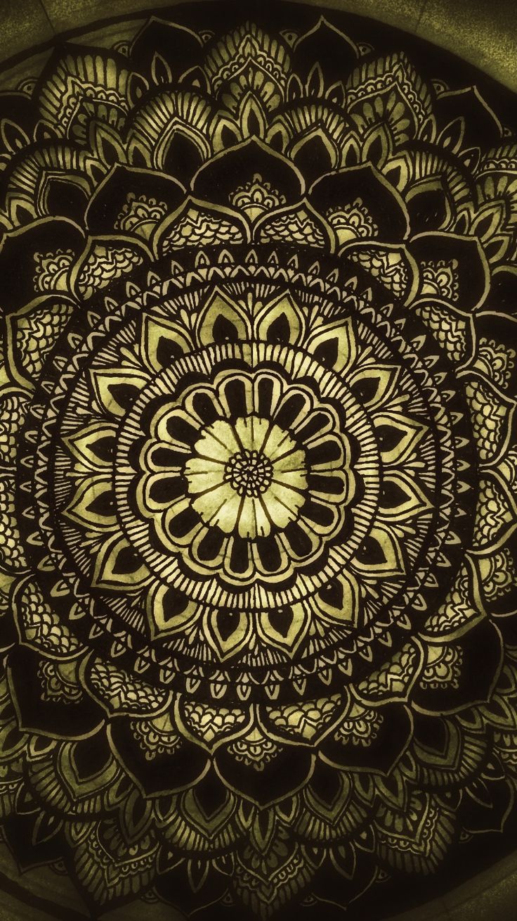 Mandala iPhone wallpaper #mandala