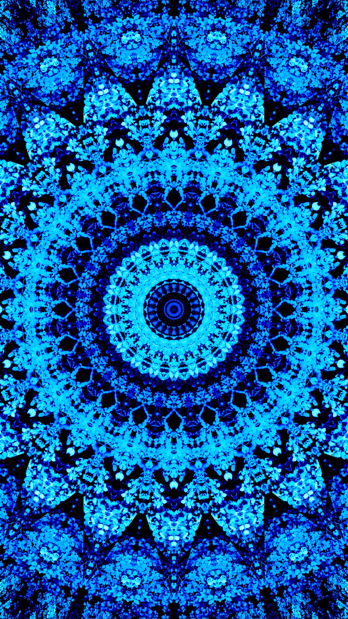 Download wallpaper 1350x2400 mandala