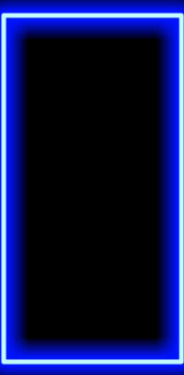 Neon Blue Frame wallpaper