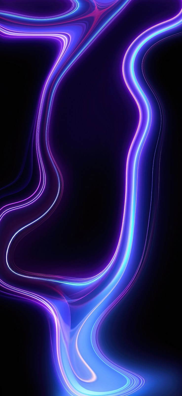 Neon Pulse Wave HD Wallpaper