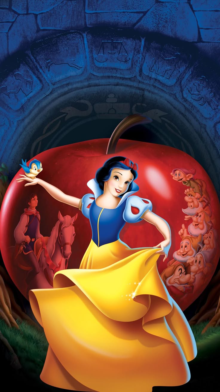 Snow White and Seven Dwarves wallpaper