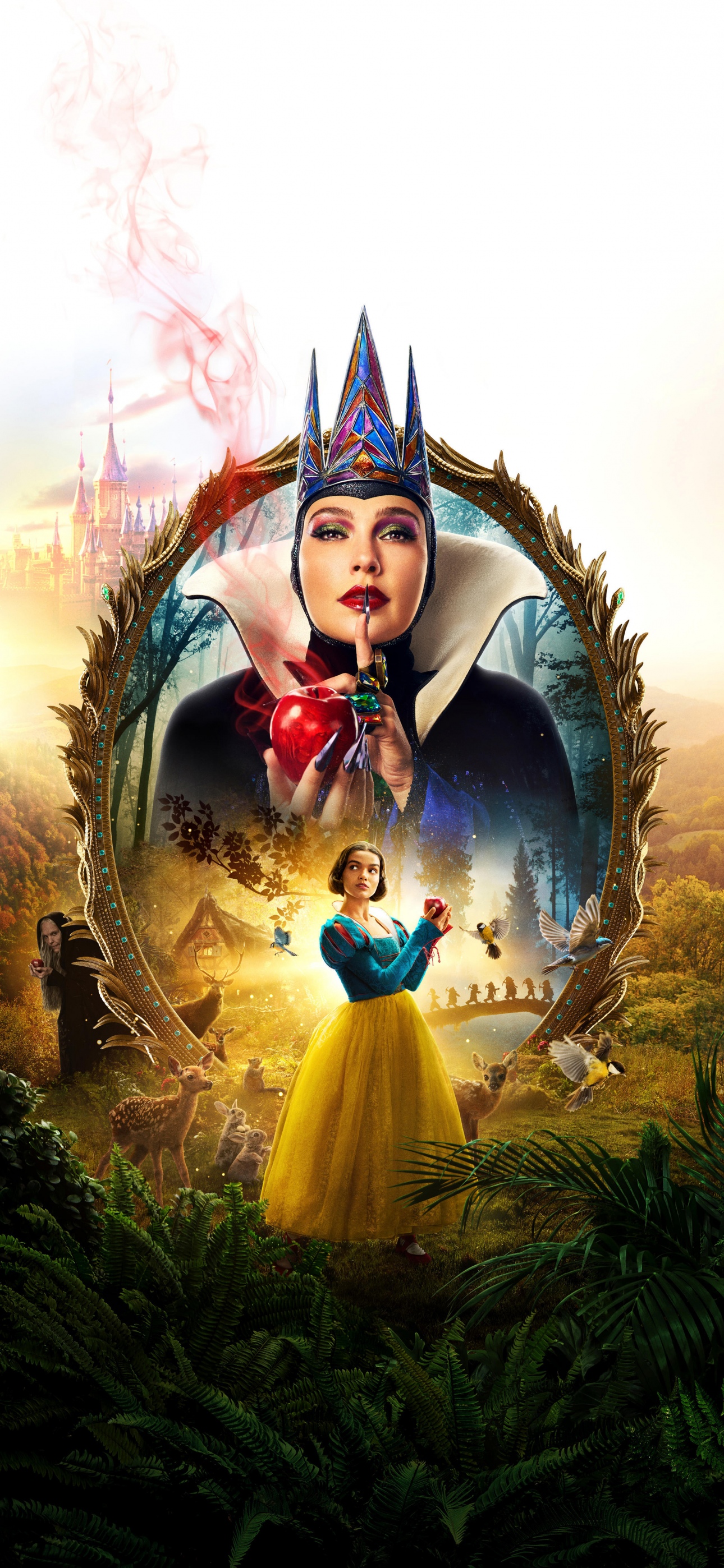 Disney Wallpaper 4K, Snow White, Gal Gadot