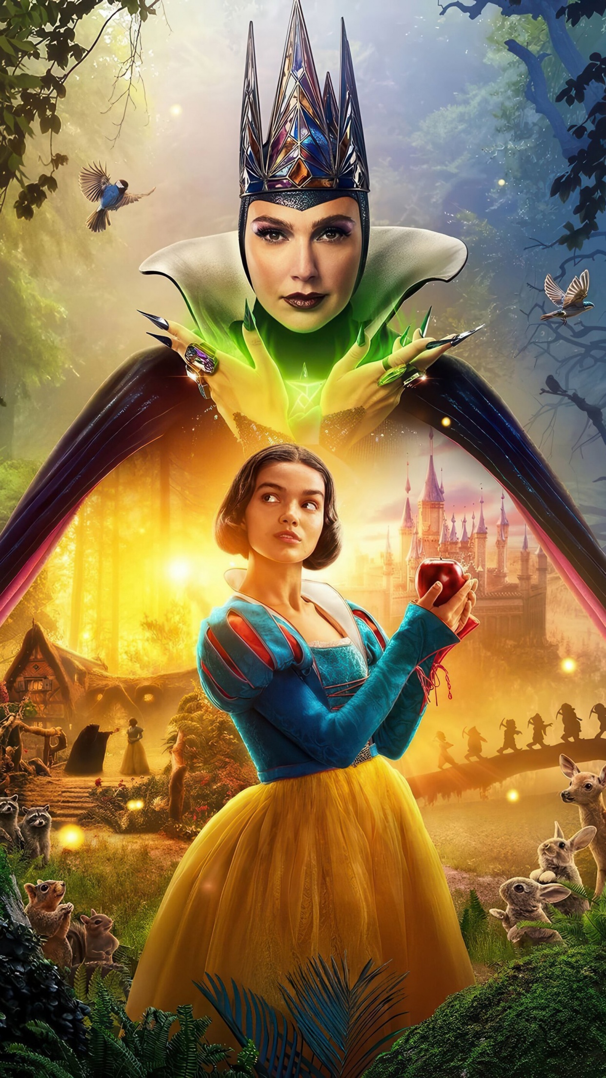 Snow White Wallpaper 4K, Movie poster